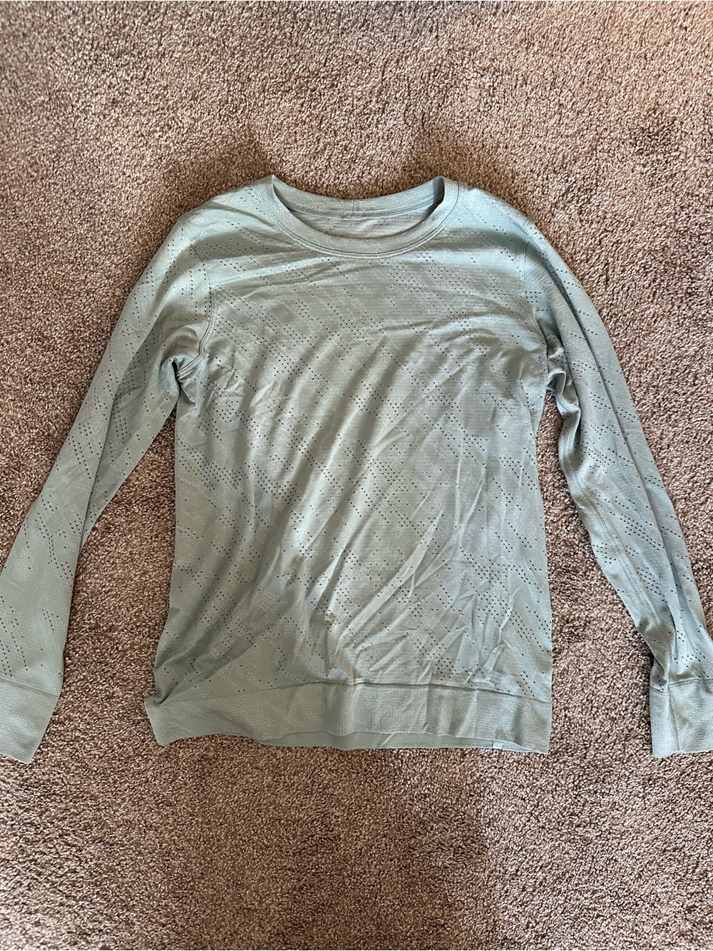 lululemon athletica Light Sage Long-Sleeve Crew